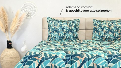 Happybed Golden Oase alle seizoenen dekbed synthetisch.