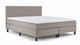 Box Owen Plus vlak met gestoffeerd matras, silver