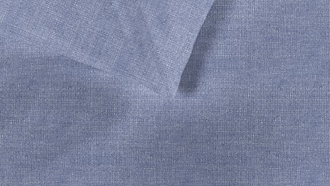 Dekbedovertrek Edo, indigo blue