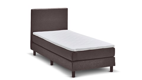 Boxspring Bellino vlak met gestoffeerd matras