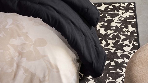 Sprei Ruth, antraciet