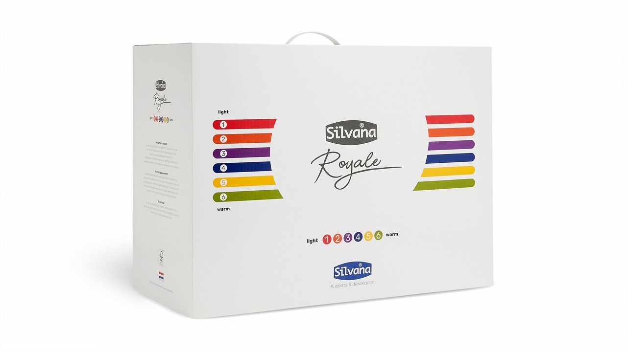 Autorisatie twee Koppeling Dekbed Silvana Royale Extra Light 100% dons zomer | Beter Bed