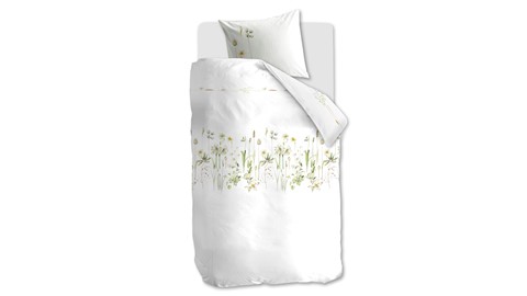 Dekbedovertrek Amaryllis, white