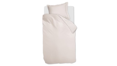 Dekbedovertrek Satin Uni, off-white