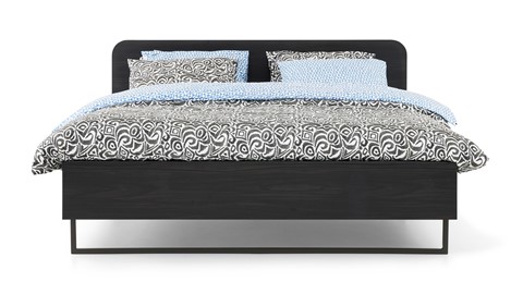 Bed Onyx, mokka eiken