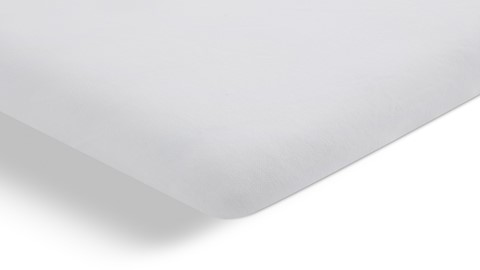 Hoeslaken Jersey Kyoto topper, wit