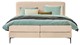 Boxspring Quartz vlak met gestoffeerd matras, rpes 03