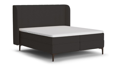 Boxspring Ivory - Pure touch, charcoal