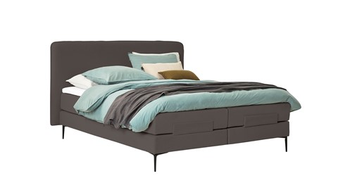 Boxspring Quartz verstelbaar met gestoffeerd matras, rpes 92