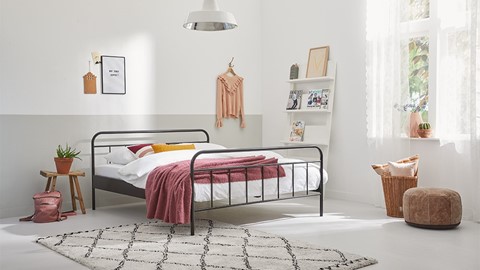 Bed Alex, zwart