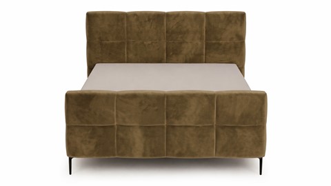 Boxspring Crystal - Velvet glow, dark green