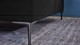 Boxspring Emerald vlak met gestoffeerd matras, black