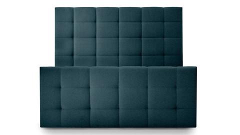 Boxspring Unik Varje vlak zonder matras, teal