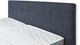 Boxspring Supreme Square verstelbaar met Slow Motion 2 matras, blauw