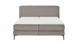 Boxspring Quartz vlak met gestoffeerd matras, rpes 83