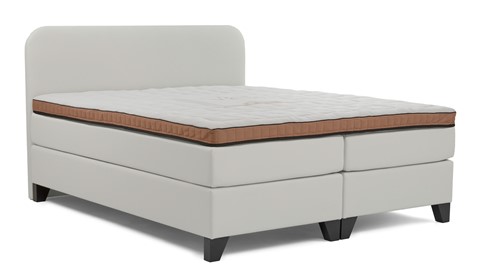 Hotelboxspring Essential met topper Luxury, white