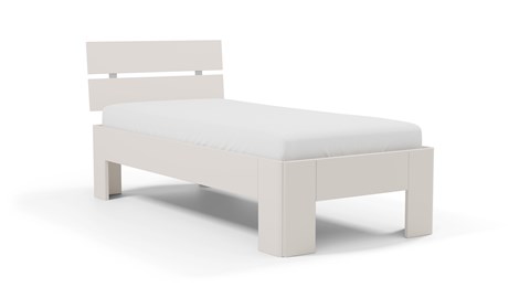 Bed Fresh met hoofdbord, wit