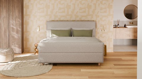 Boxspring Mica - Bold touch, pale