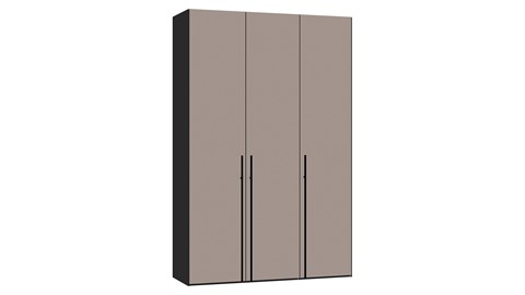 Draaideurkast Switchline, novazwart/nougat