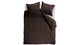 Dekbedovertrek Cotton Uni, brown