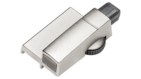 Deurdemper (2 stuks) rookglas draaideurkast Switchline, rookglas
