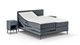 Boxspring Viggo verstelbaar met gestoffeerd matras, oakland antraciet