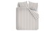 Dekbedovertrek Fun Stripe, zand