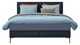 Boxspring Emerald vlak met B Bright 3100/3150 PK, navy