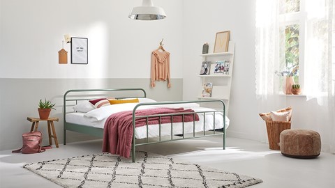 Bed Alex, groen