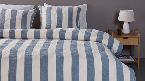 Dekbedovertrek Suton, blauw
