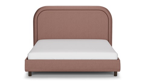 Bed Amber velvet glow, blush