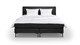 Box Oxford met gestoffeerd matras, zwart