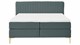 Boxspring Ruby vlak met gestoffeerd matras, niagara