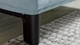 Slaapbank Chicago, blauw/groen