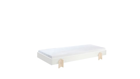 Bed Modulo arrow, wit