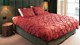 HappyBed Pinch Pleat - dekbed zonder overtrek, terracotta