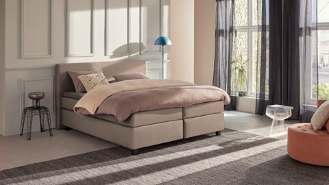 Boxspring Autentik Tunn, beige