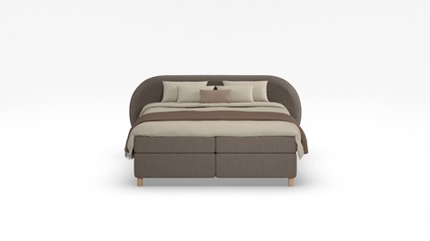 Boxspring Flow, dark grey