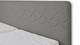 Boxspring Supreme Curves vlak met Slow Motion 2 matras, grijs