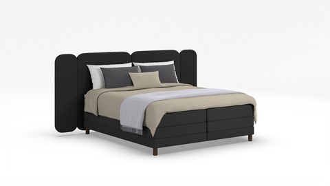 Elektrische boxspring Ridge, anthracite