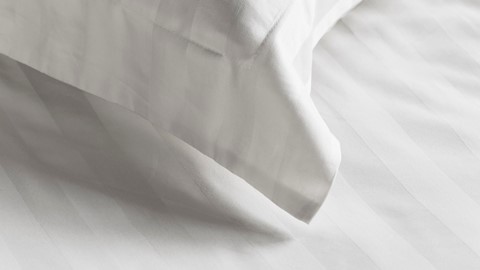 Dekbedovertrek Shine, white