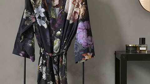 Kimono Fleur XS, blauw