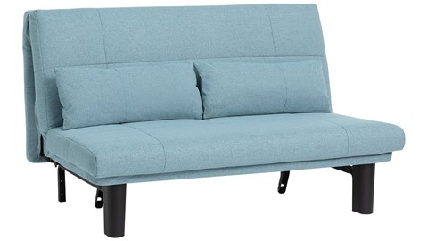 Slaapbank Chicago, blauw/groen