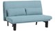 Slaapbank Chicago, blauw/groen