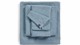 Handdoek Connect Organic Lines, blauw