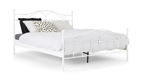 Bed Quincy, wit
