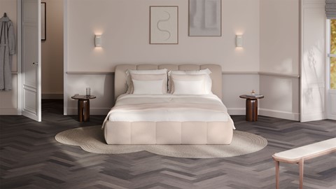 Bed Dune - Warm wool, beige