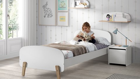 behuizing Oppervlakte huichelarij Bed Kiddy inclusief nachtkast | Beter Bed