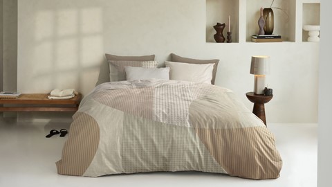 Dekbedovertrek Tove, naturel