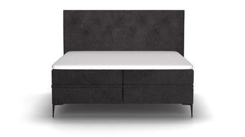 Opbergbox Citrine met gestoffeerd matras stofgroep Seven, onyx